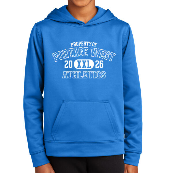 Youth Performance Fleece Pullover Hoodie Thumbnail