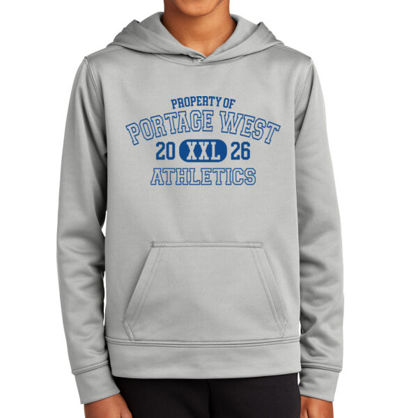 Youth Performance Fleece Pullover Hoodie Thumbnail