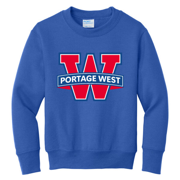 Youth Core Fleece Crewneck Sweatshirt Thumbnail