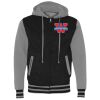 Unisex Heavyweight Varsity Full-Zip Hooded Sweatshirt Thumbnail