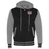 Unisex Heavyweight Varsity Full-Zip Hooded Sweatshirt Thumbnail