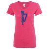Women’s Glitter V-Neck T-Shirt Thumbnail